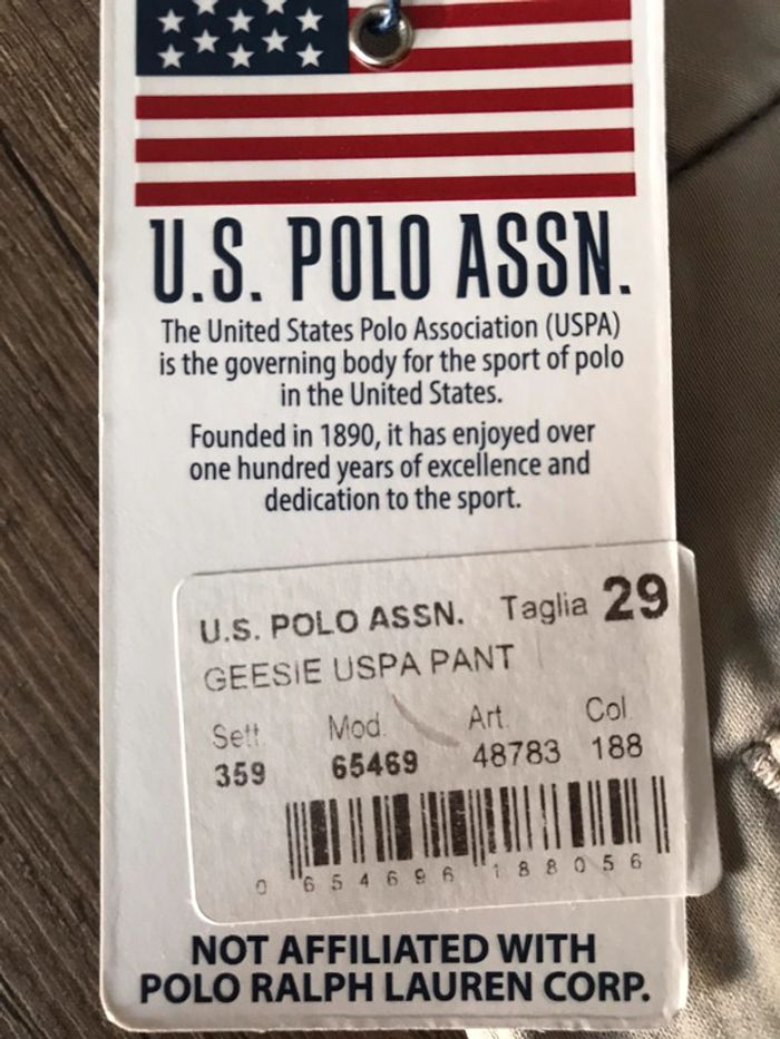 U.S.Polo pantalon, taille US 29 / FR 38/40 - photo numéro 6