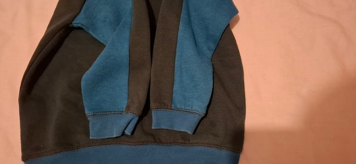 Sweat dinosaure bleu gris 5 ans DPAM - photo numéro 7