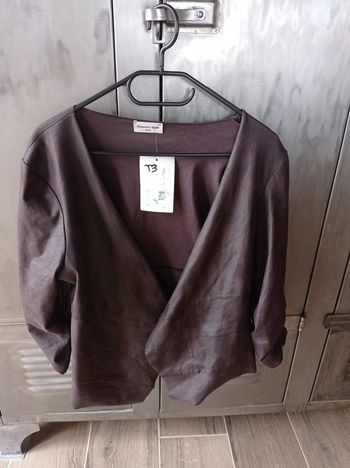 Veste neuve marron Renatto Bene Paris taille 40