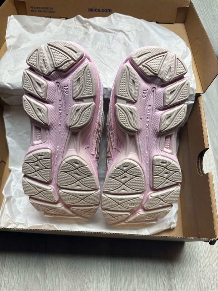 ASICS gel NYC kicki yang Zhang Rose crème Pure Argenté - photo numéro 7