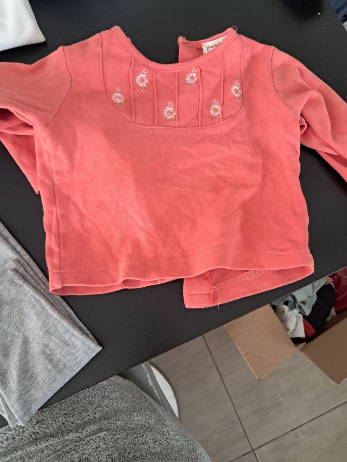 Ensemble 18 mois T-shirt ml grain de ble et legging la halle - photo numéro 2