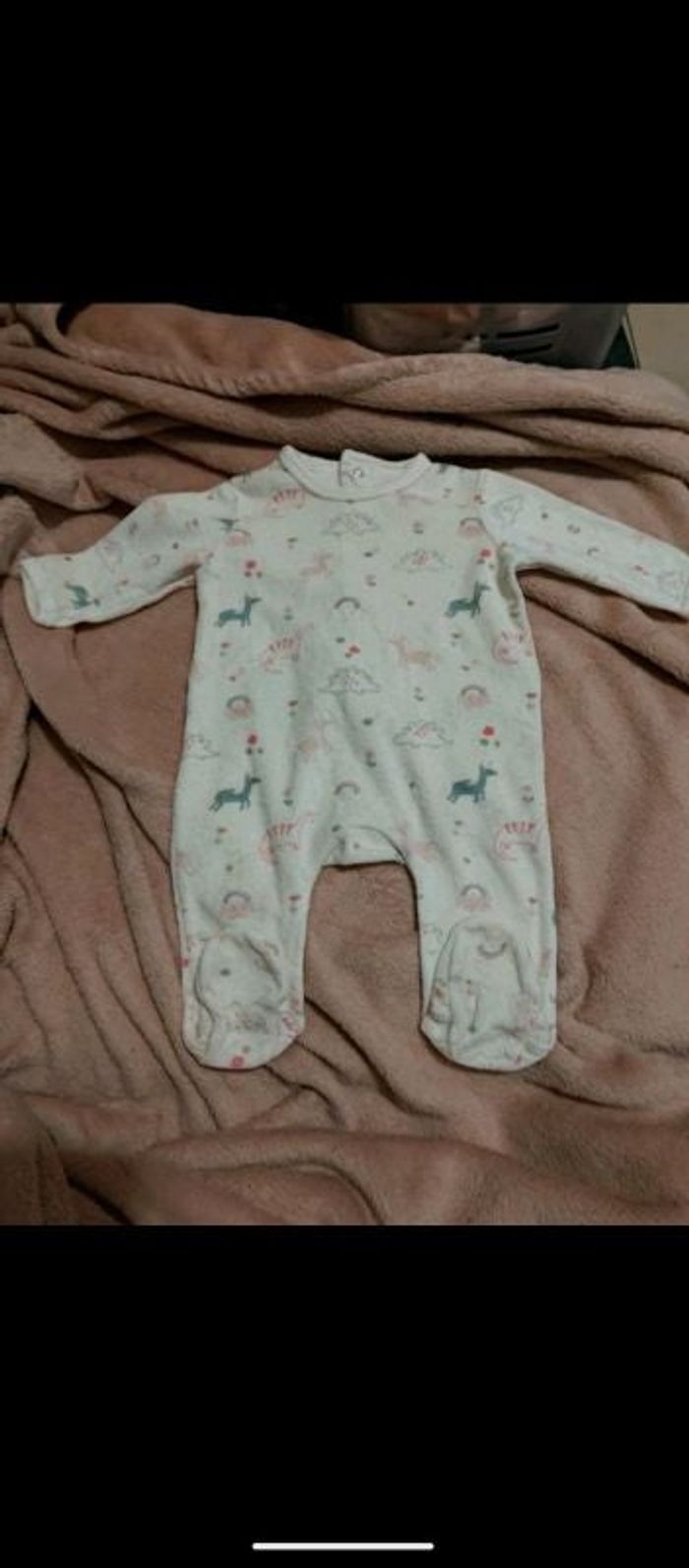 Pyjama dinosaure, Kiabi, 3 mois