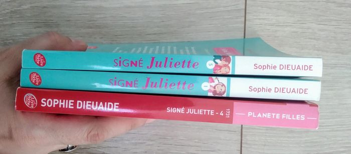 Lot de 3 livres Signé Juliette de Sophie Dieuaide - photo numéro 3