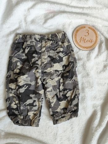 Pantalon militaire, 3 mois 👣 kitchoun 