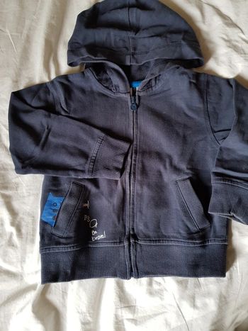 Veste à capuche 02 ans