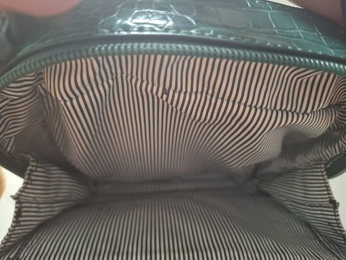 Sac bandoulière Louenhide vert crocodile effet cuir - photo numéro 5