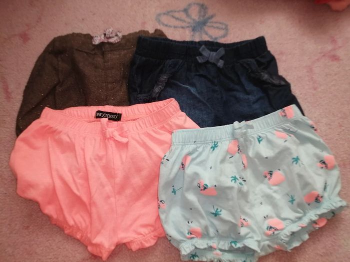 Lot de 4 shorts