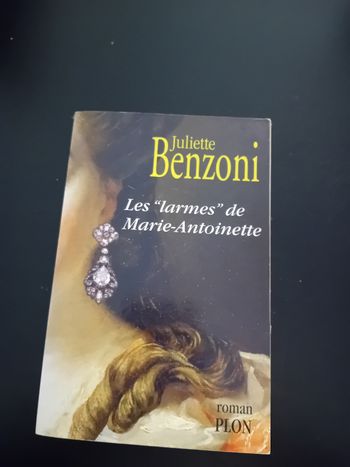 Livre "Les larmes de Marie-Antoinette"