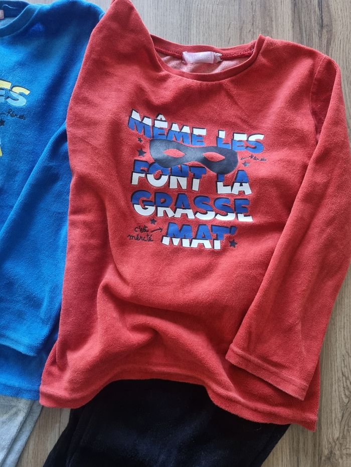 Lot de 3 pyjamas - photo numéro 2