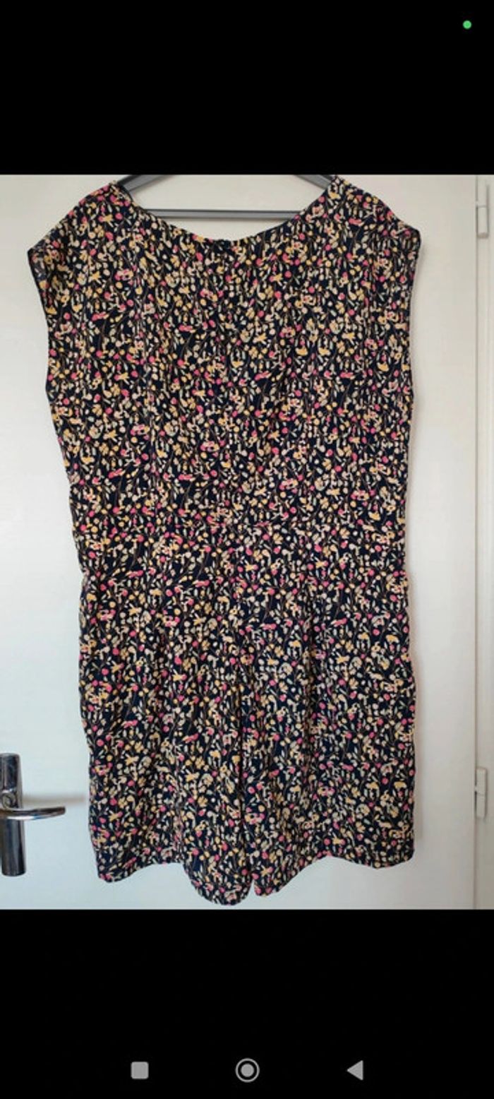 Combishort multicolore fluide manches courtes taille 46/48 - photo numéro 2