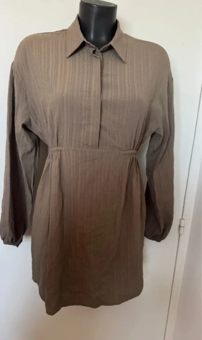 Robe chemise pull&bear 34