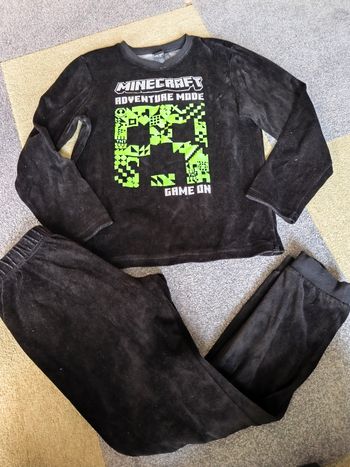 Pyjama 2 pièces Minecraft 12 ans