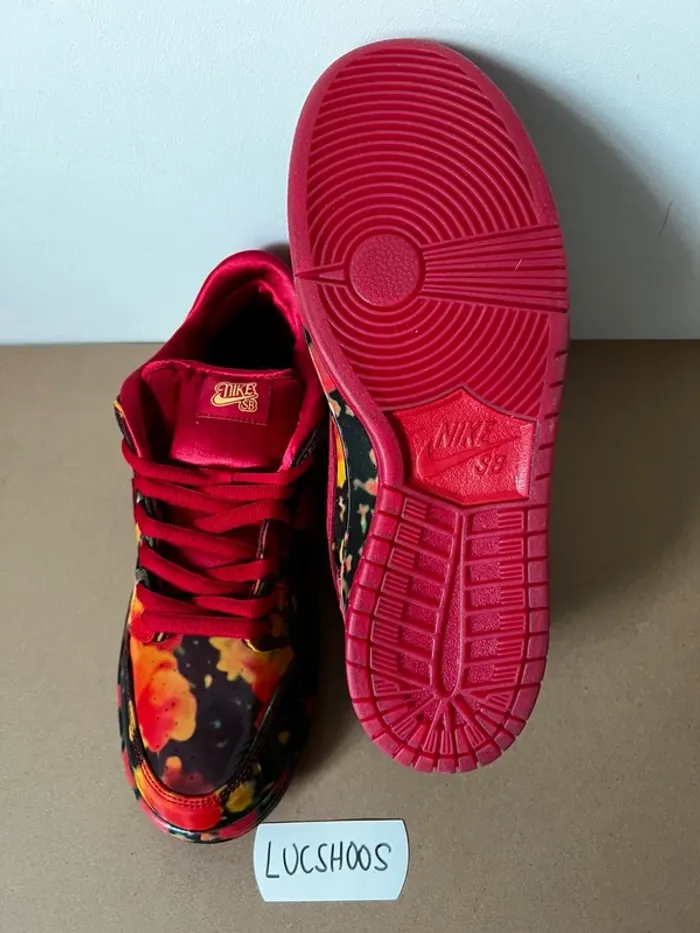 Nike SB Dunk The Wizard of Oz Poppy Field - photo numéro 6