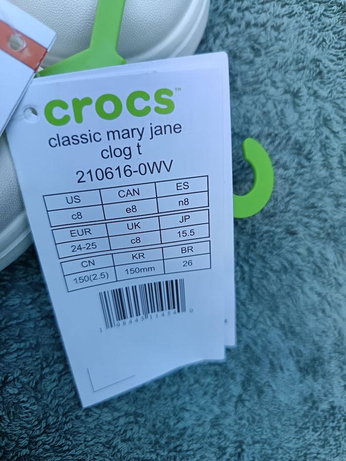 Crocs enfant classic Mary Jane taille 24-25 - photo numéro 3