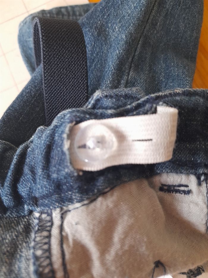 Salopette jeans garcon - photo numéro 3