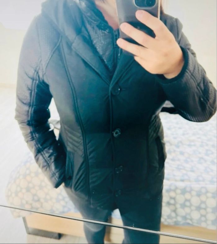 🌼doudoune à capuche taille 42 🌼