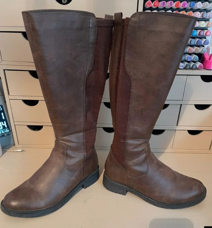 Bottes marron JANA