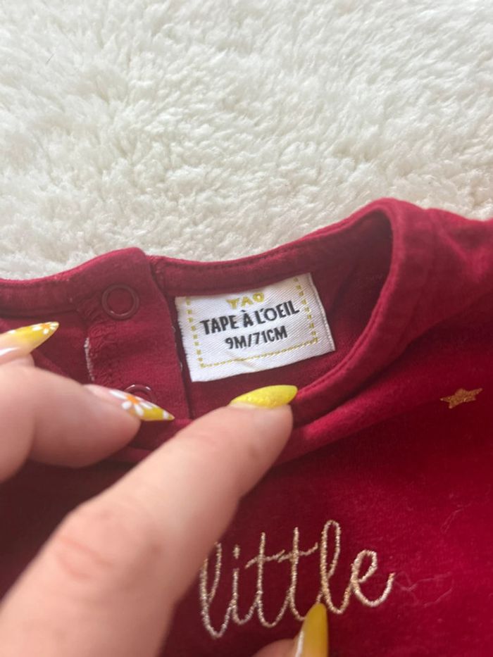 T-shirt ML ~ tape à l’œil ~ 9 mois - photo numéro 2