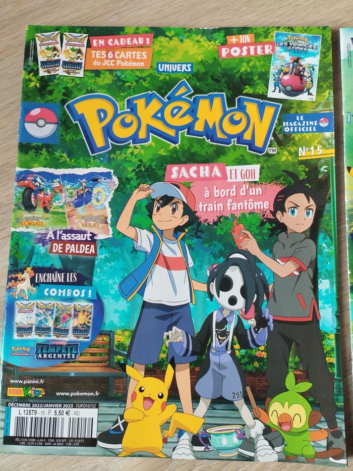 Lot de 2 magazines Pokémon - photo numéro 2
