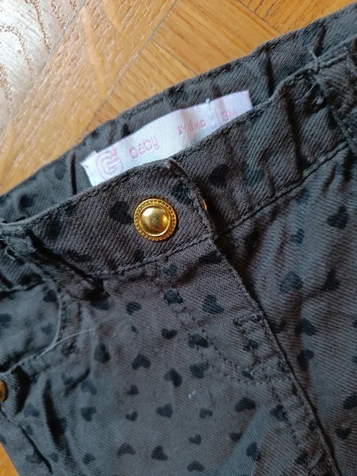 Short gris coeur Gémo 3moid - photo numéro 3