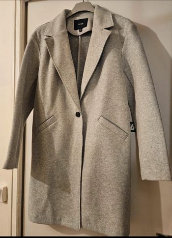 Manteau leger gris clair