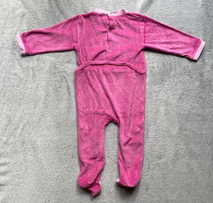 Pyjama velours, fille, 24 mois - photo numéro 3
