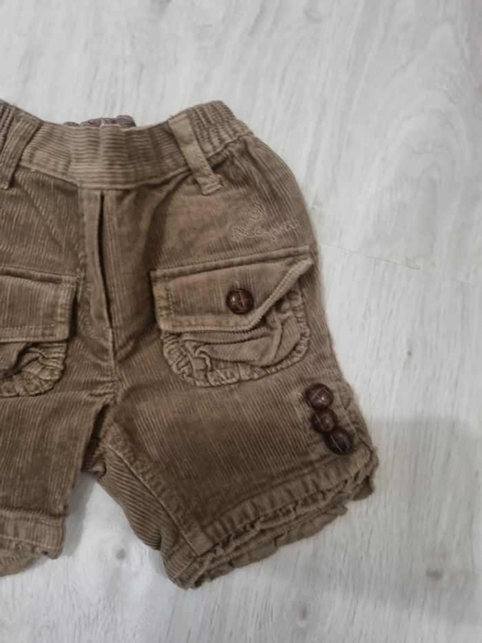 Pantacourt velours - photo numéro 3