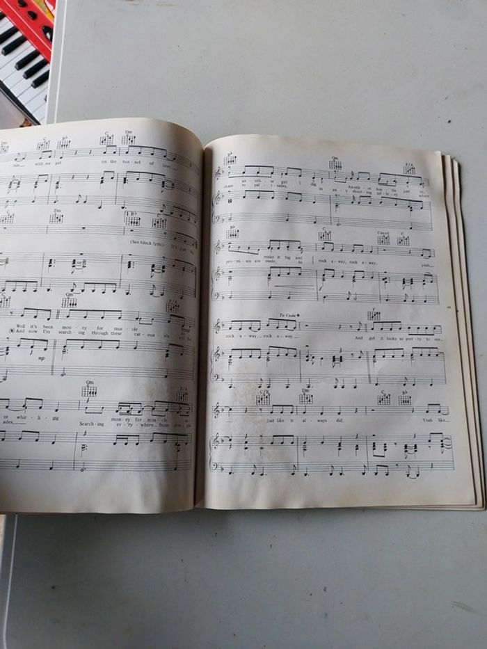 Livre partitions Dire Straits - Money for nothing - photo numéro 3