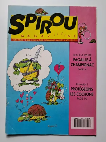 Spirou Magazine numéro 2858 du 20 janvier 1993
