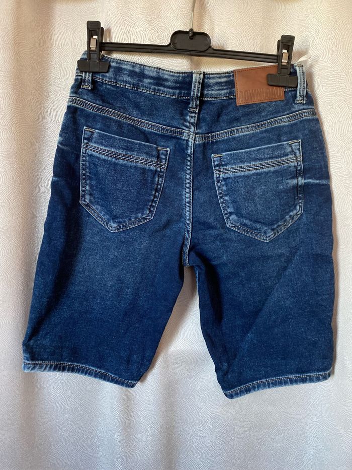Short bermuda jog en jeans stretch 13 ans C&A - photo numéro 4