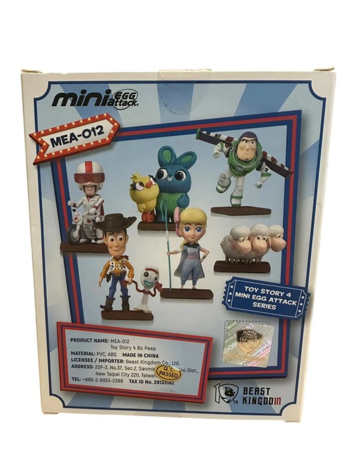 Figurine Disney Pixar Toy Story 4 Bo Peep Mini Egg Attack series Beast Kingdom 8cm neuf - photo numéro 2