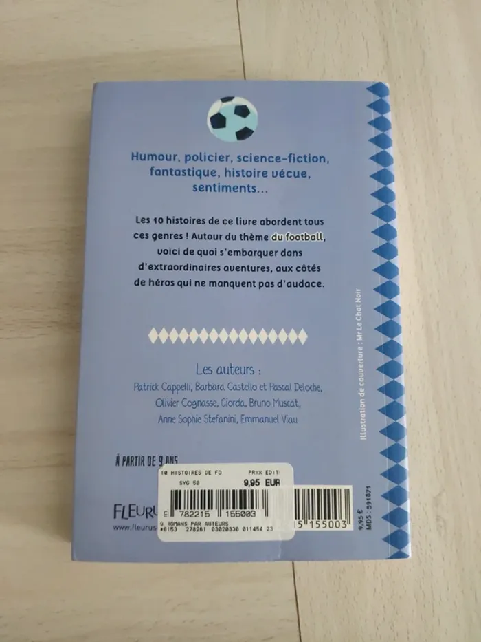 Livre enfant jeunesse 10 histoires de foot Fleurus - photo numéro 6