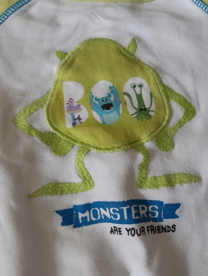 Pyjama coton Monster Inc 24 mois Disney - photo numéro 2