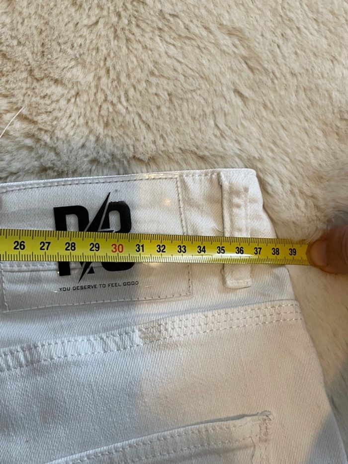 Jean blanc taille 38/40 R8 - photo numéro 9