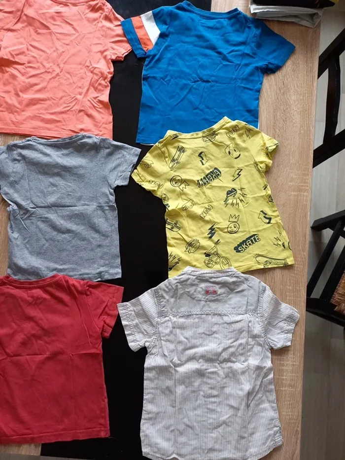 Lot de 6 tee-shirts garçons 4 ans - photo numéro 7