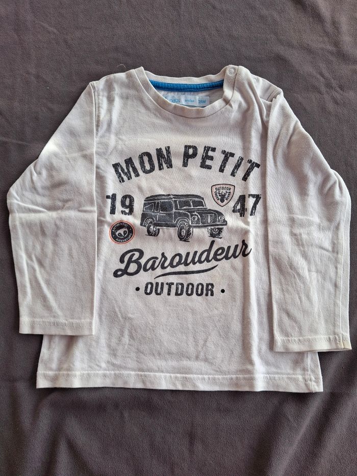 T-shirt garçon 24 mois