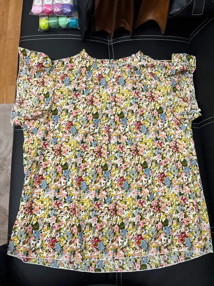 Blouse fleurie