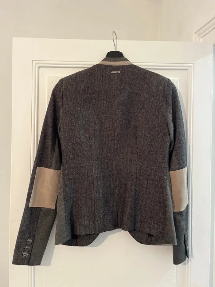Veste blazer femme marron Bonobo - photo numéro 4