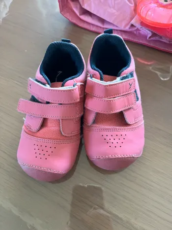 Basket souple décathlon rose taille 24