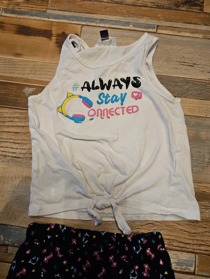 Pyjashort fille Taille 6 ans la twisty company - photo numéro 2