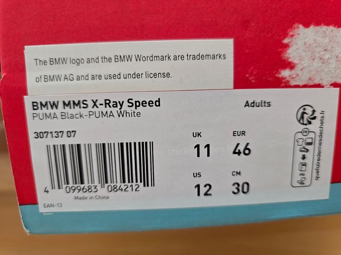 Basket Puma Bmw Motorsport neuves - photo numéro 6