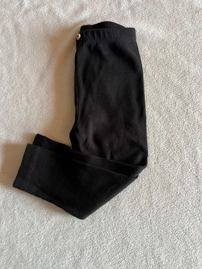 Leggings  noir 18 mois Zara