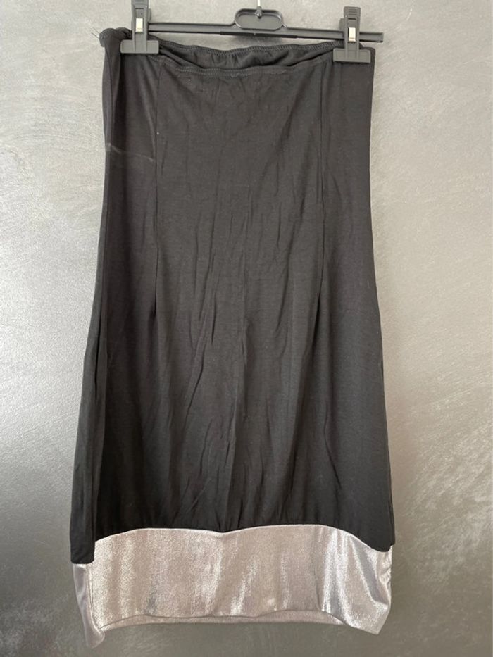 Robe sans bretelle noir - photo numéro 5