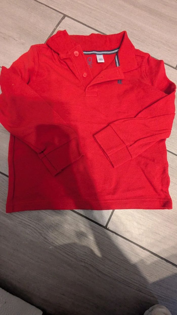 Lot polo manches longues 4 ans - photo numéro 5