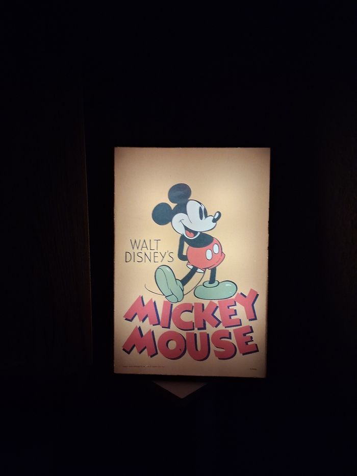 Cadre lumineux " mickey mouse" Walt disney - photo numéro 1