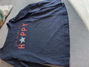 T-shirt manche longue Happy