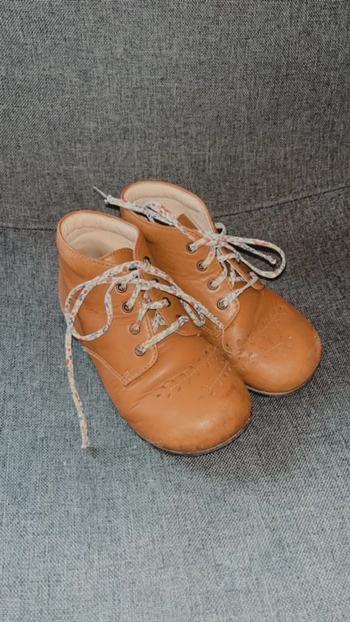 Chaussure en cuir Lucine