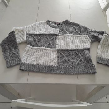 Pull bicolore
