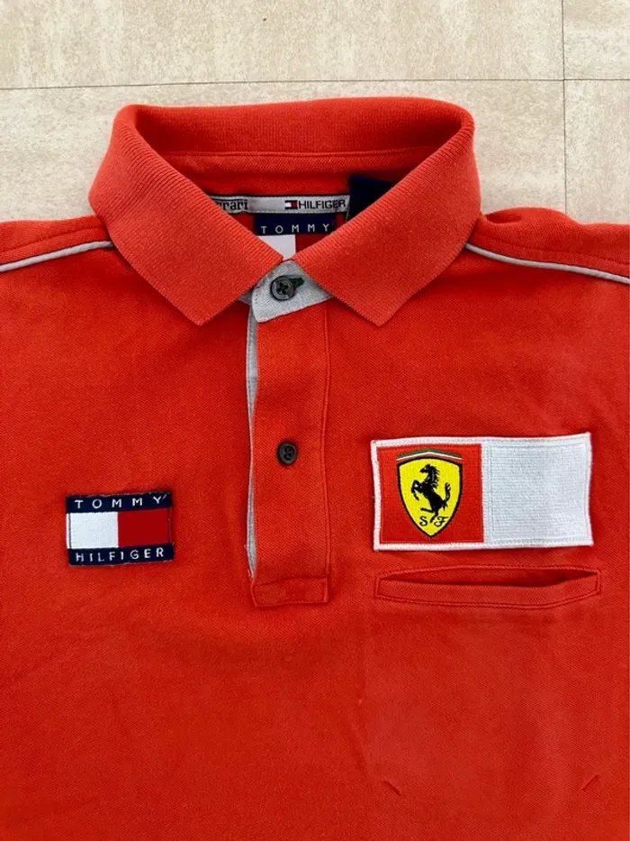 T-shirt Hilfiger x Ferrari - photo numéro 9