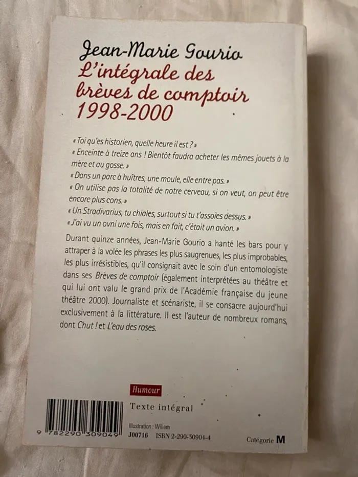 Jean-Marie Gourio – L’intégrale des Brèves de comptoir - photo numéro 3